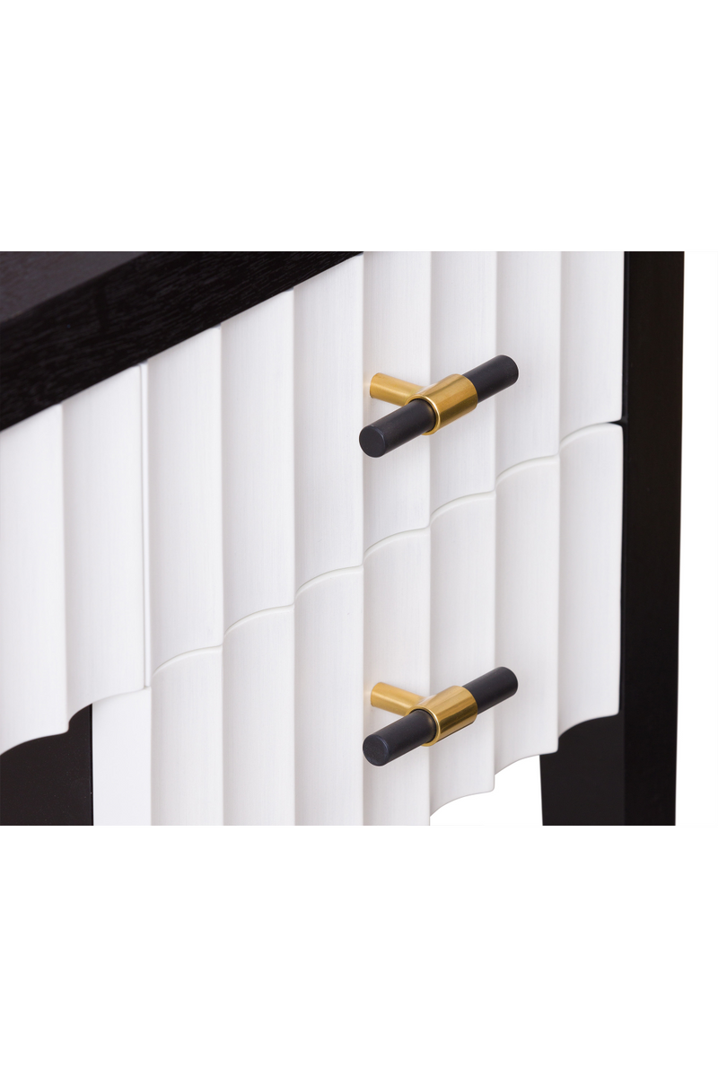 Scalloped 5-Drawer Console Table | Liang & Eimil Malibu | Oroatrade.com