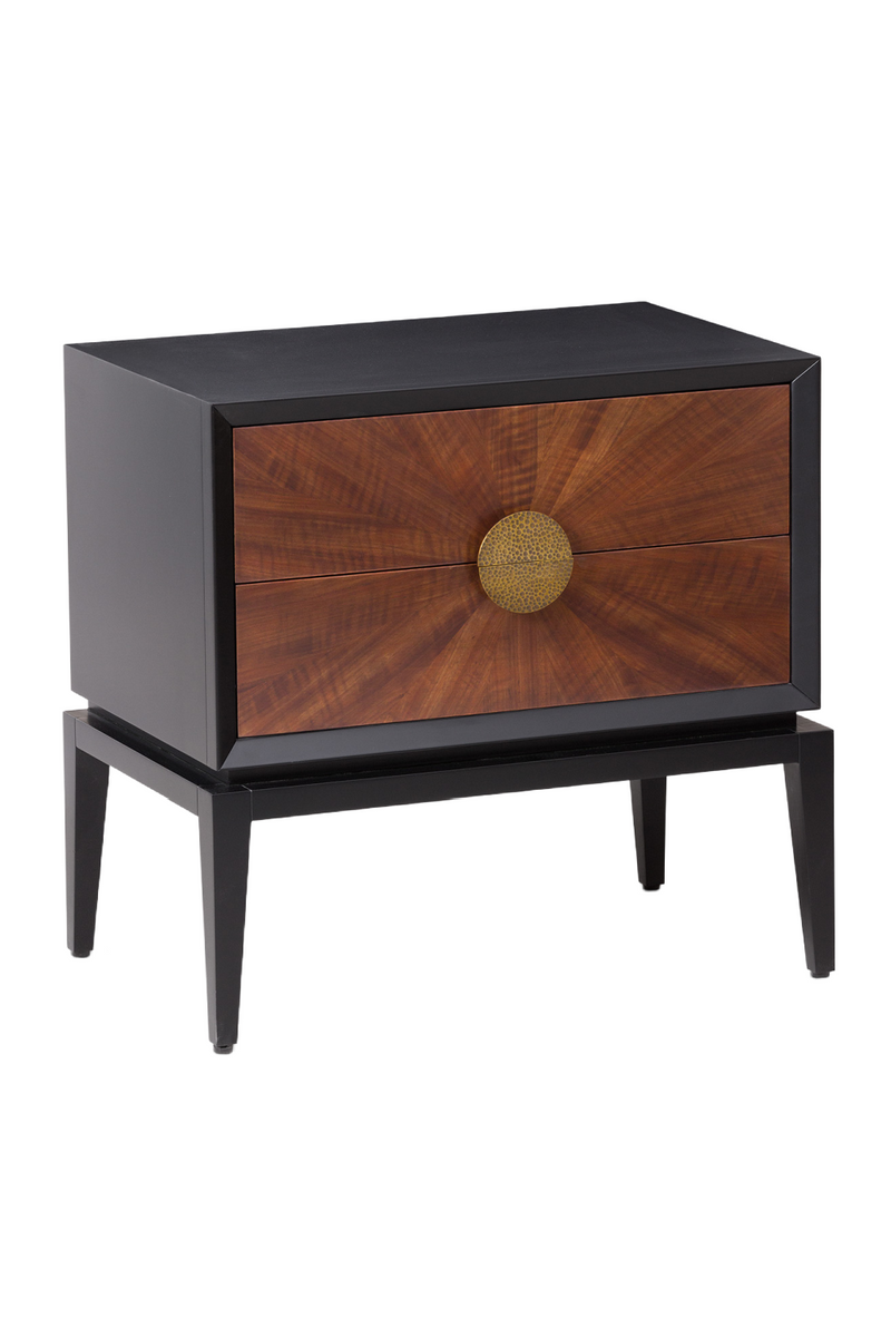 Acacia Wood 2-Drawer Bedside Table | Liang & Eimil Beverly | Oroatrade.com