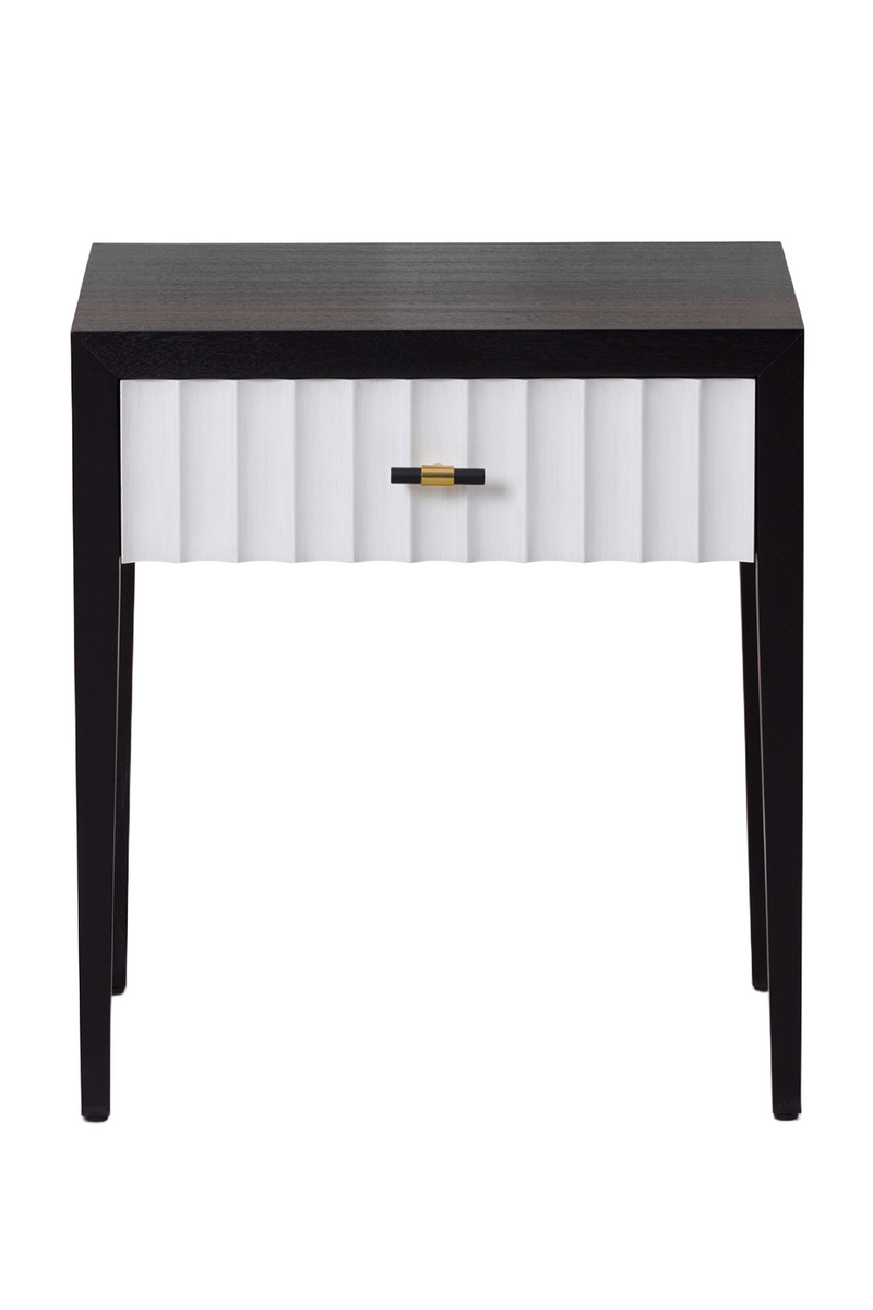 Scalloped 1-Drawer Bedside Table | Liang & Eimil Malibu | Oroatrade.com