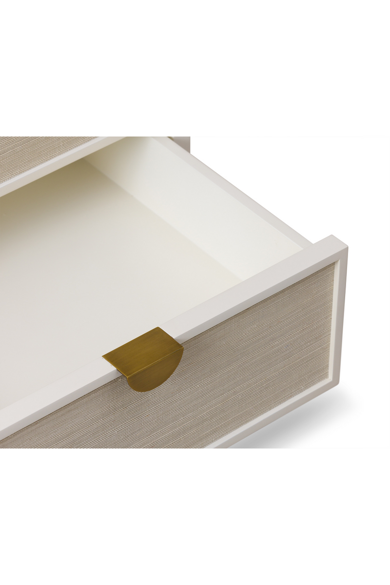 White 3-Drawer Bedside Table | Liang & Eimil Venice | Oroatrade.com