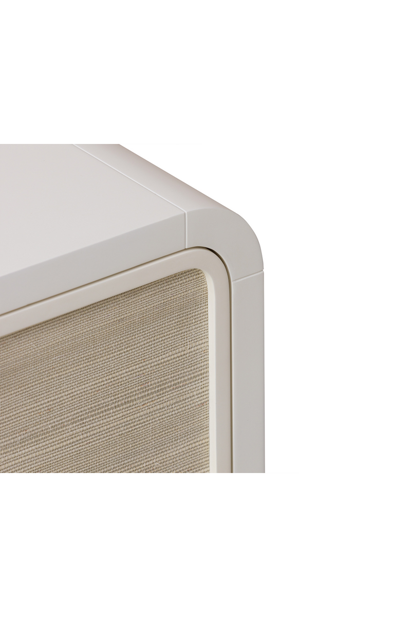 White 3-Drawer Bedside Table | Liang & Eimil Venice | Oroatrade.com