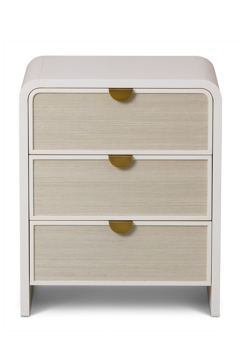 White 3-Drawer Bedside Table | Liang & Eimil Venice | Oroatrade.com