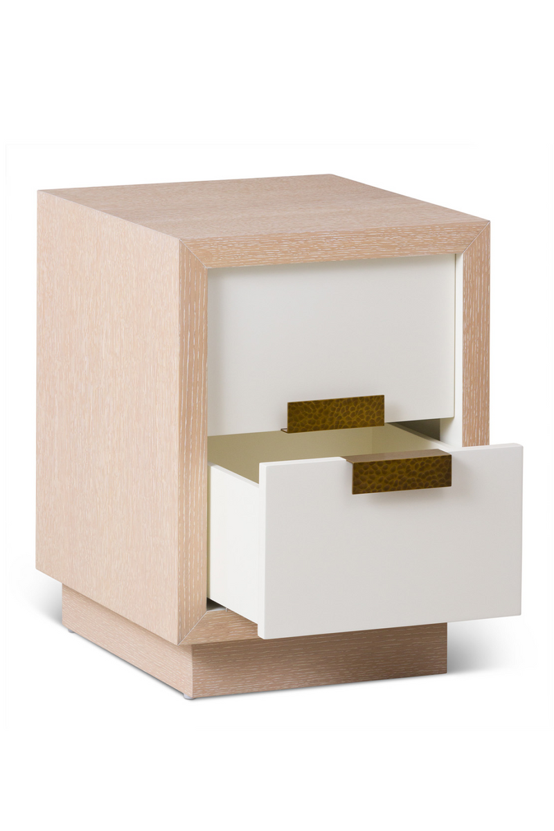 Natural Oak 2-Drawer Bedside Table | Liang & Eimil Manila