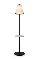 White Linen Shade Floor Lamp | Liang & Eimil Edgar | Oroatrade.com