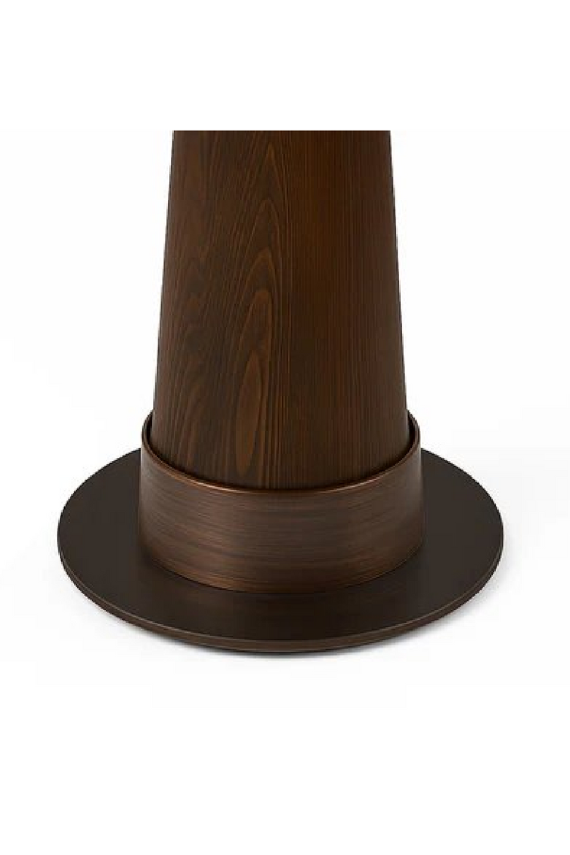 Tapered Brown Ash Floor Lamp | Liang & Eimil Velta | Oroatrade.com