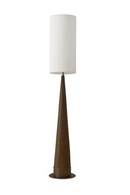 Tapered Brown Ash Floor Lamp | Liang & Eimil Velta | Oroatrade.com