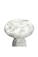 White Marble Side Table | Liang & Eimil Akali | Italianfurniture.com