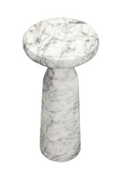 White Marble Side Table | Liang & Eimil Akali | Italianfurniture.com