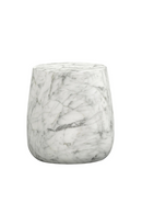 Sculptured Marble Side Table | Liang & Eimil Bongo | Oroatrade.com