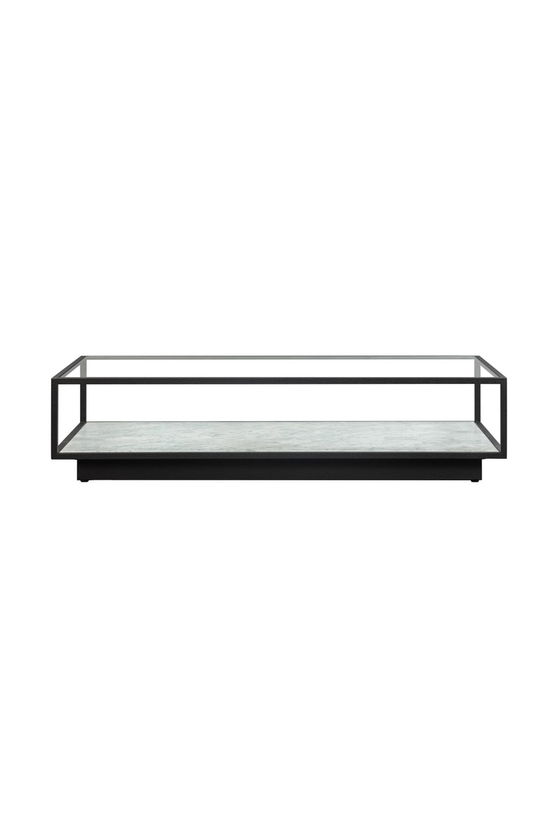 Black Textured Metal Coffee Table | Liang & Eimil Belmon | Oroatrade.com