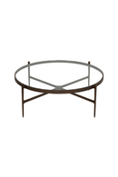 Antique Brass Framed Coffee Table | Liang & Eimil Soho | Oroatrade.com