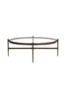 Antique Brass Framed Coffee Table | Liang & Eimil Soho | Oroatrade.com