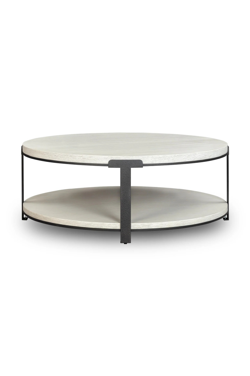 Stained Oak Round Coffee Table | Liang & Eimil Alcana | Oroatrade.com