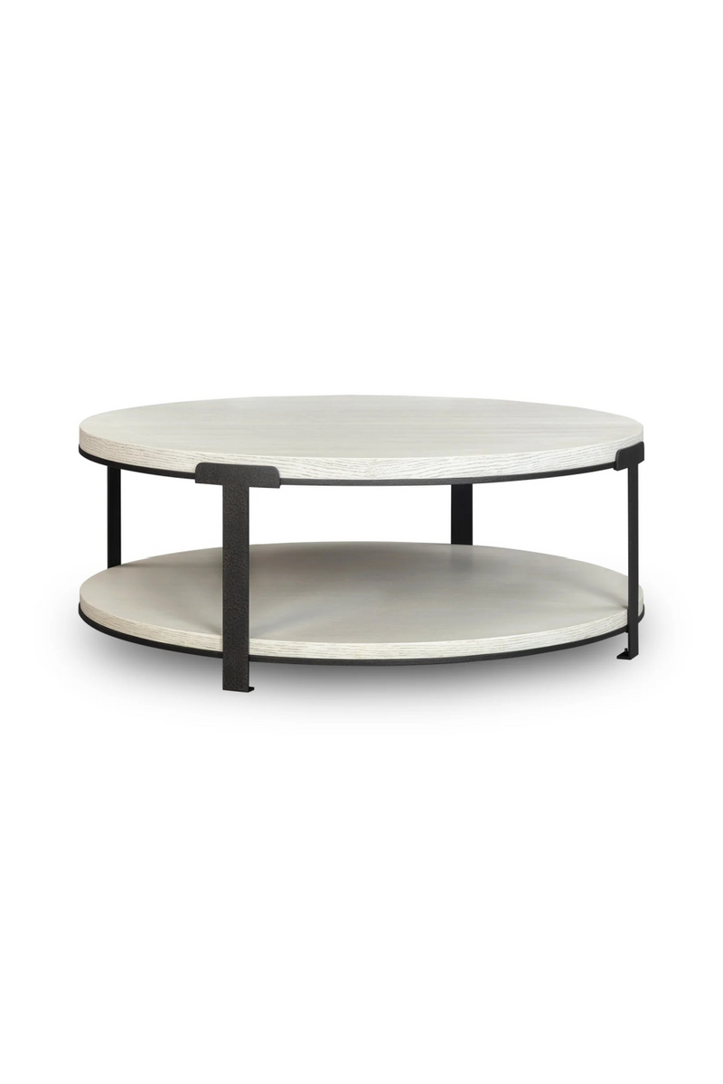 Stained Oak Round Coffee Table | Liang & Eimil Alcana | Oroatrade.com