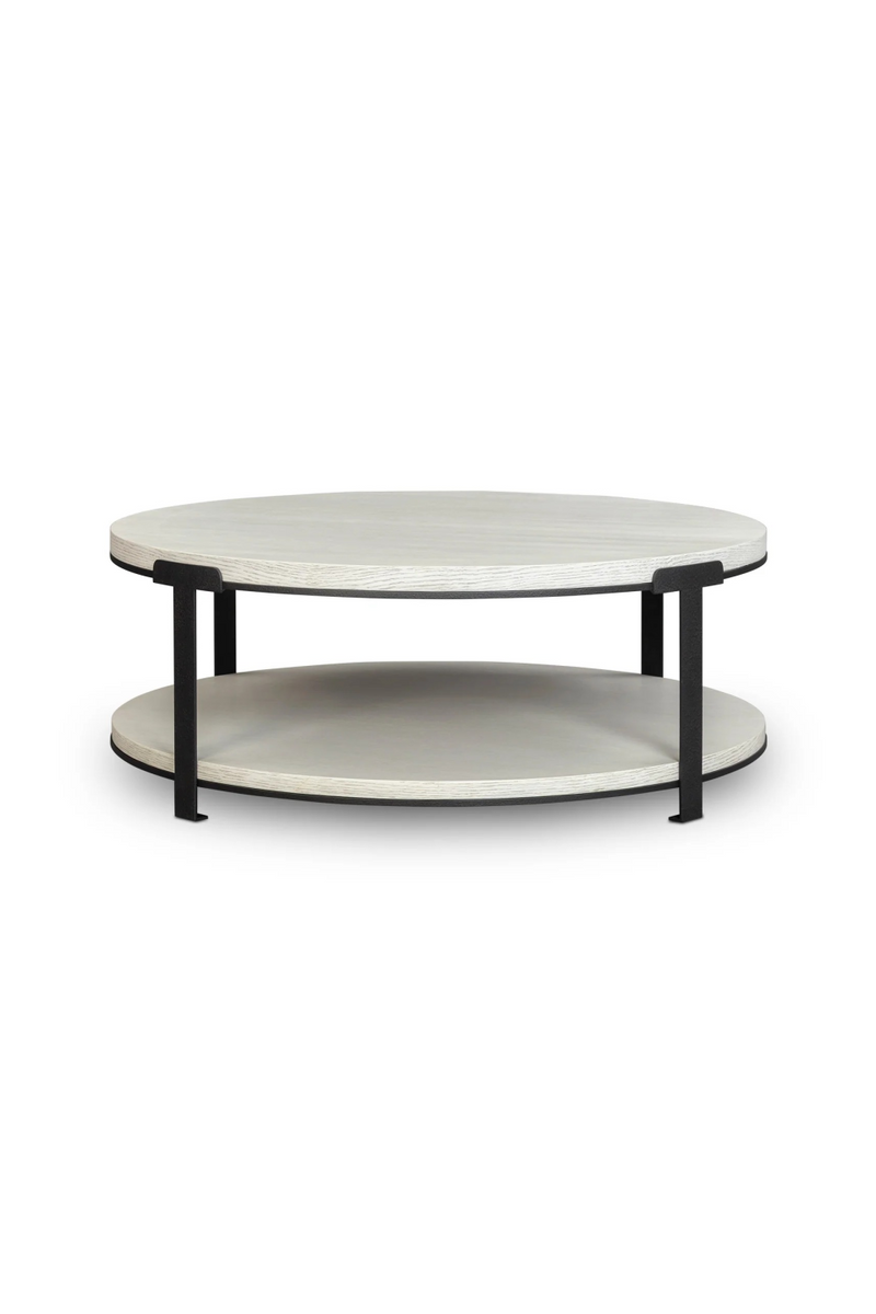 Stained Oak Round Coffee Table | Liang & Eimil Alcana | Oroatrade.com
