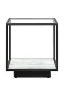 Black Textured Metal Side Table | Liang & Eimil Belmon | Oroatrade.com