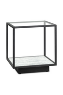 Black Textured Metal Side Table | Liang & Eimil Belmon | Oroatrade.com