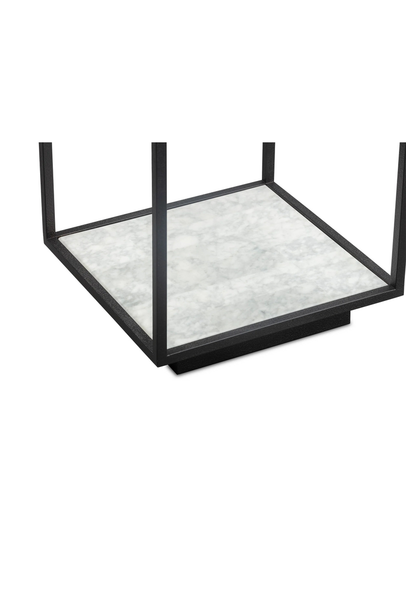 Black Textured Metal Side Table | Liang & Eimil Belmon | Oroatrade.com