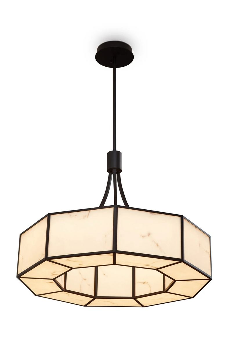 Faceted Alabaster Pendant Lamp | Liang & Eimil Allen | Oroatrade.com