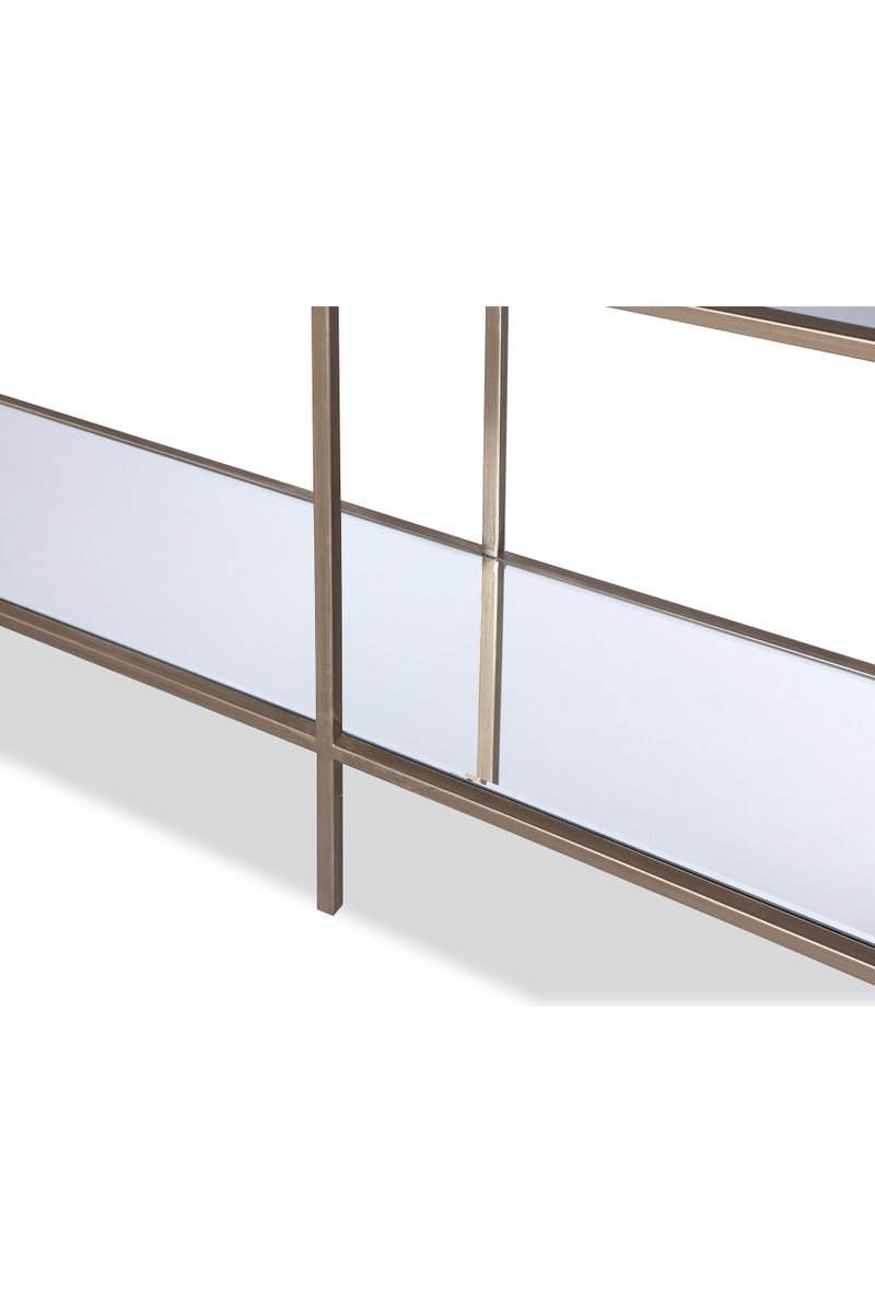 Tiered Glass Console Table | Liang & Eimil Oliver | Oroatrade.com