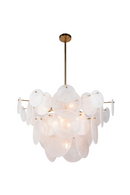 White Glass Discs Chandelier | Liang and Eimil Adagio | Oroatrade.com