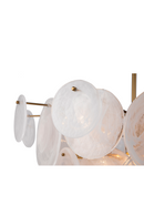 White Glass Discs Chandelier | Liang and Eimil Adagio | Oroatrade.com
