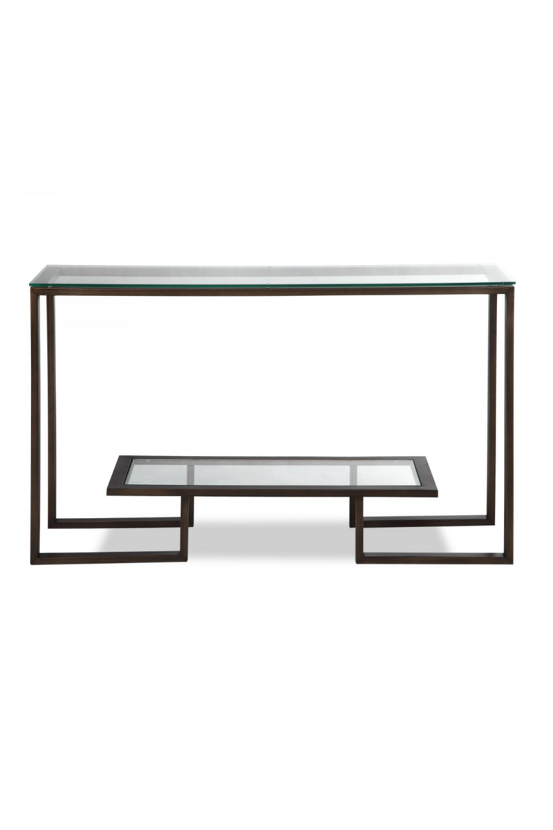Glass Bronze Console Table | Liang & Eimil Mayfair | Oroatrade.com