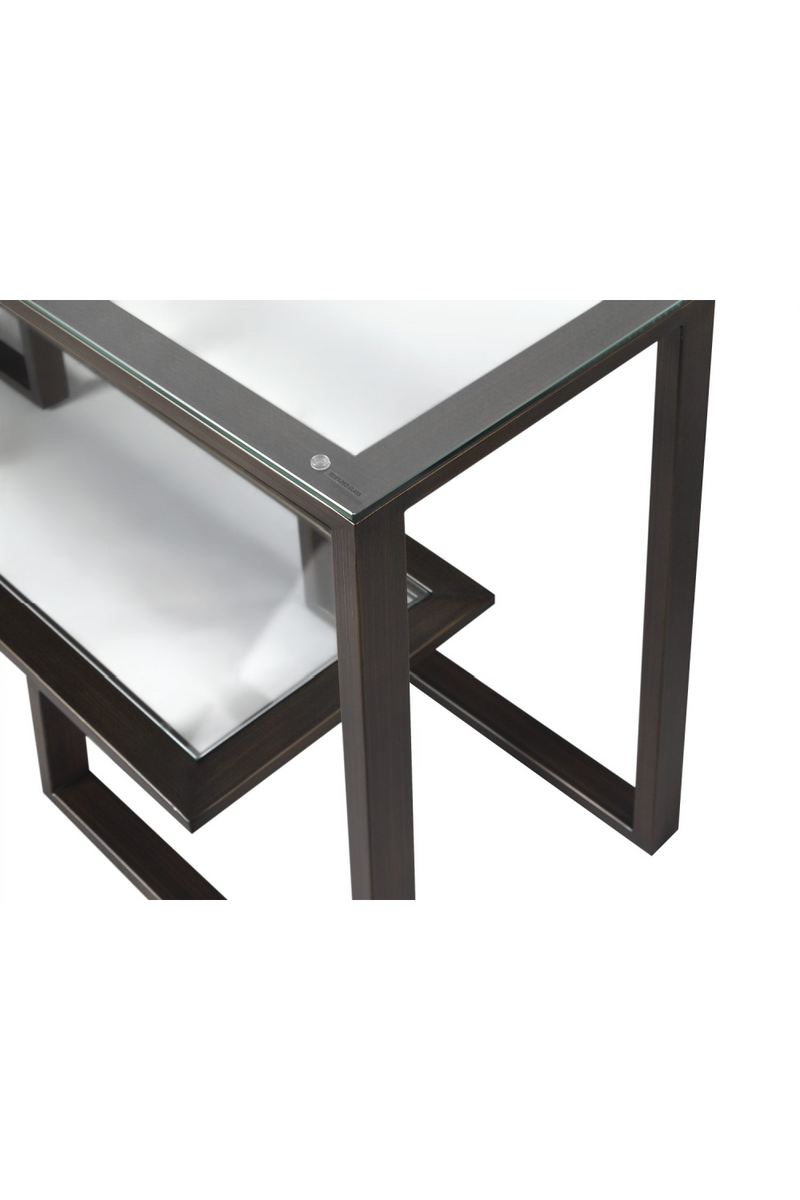 Glass Bronze Console Table | Liang & Eimil Mayfair | Oroatrade.com