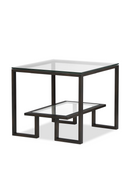 Glass Bronze Frame Side Table | Liang & Eimil Mayfair | Oroatrade.com