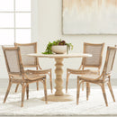 Matte Gray Dining Chairs (2) | Living Essentials Luna