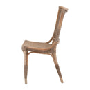Matte Gray Dining Chairs (2) | Living Essentials Luna