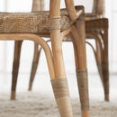 Matte Gray Dining Chairs (2) | Living Essentials Luna