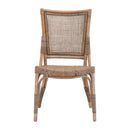 Matte Gray Dining Chairs (2) | Living Essentials Luna
