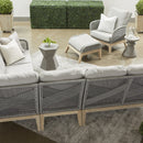 Gray Concrete Indoor/Outdoor Accent Table | Living Essentials Pawn