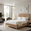 Natural Oak Queen Bed | Living Essentials Highland