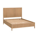 Natural Oak King Bed | Living Essentials Highland