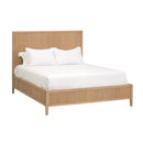 Natural Oak King Bed | Living Essentials Highland
