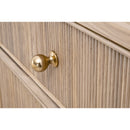 2-Drawer Oak Nightstand S | Living Essentials Highland