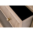 2-Drawer Oak Nightstand L | Living Essentials Highland