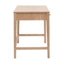 Natural Oak 3-Drawer Desk | Living Essentials Highland