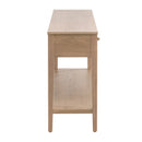Natural Oak 3-Drawer Console Table | Living Essentials Highland