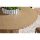 Round Natural Oak Dining Table | Living Essentials Belfast
