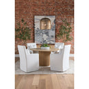 Round Natural Oak Dining Table | Living Essentials Belfast