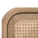 Oak Framed Cane 4-Door Sideboard | Living Essentials Cannes