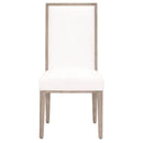 Solid Wood Framed Dining Chairs (2) | Living Essentials Martin