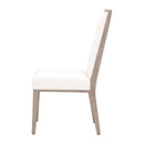 Solid Wood Framed Dining Chairs (2) | Living Essentials Martin