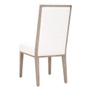 Solid Wood Framed Dining Chairs (2) | Living Essentials Martin