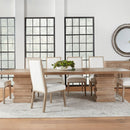 Solid Wood Framed Dining Chairs (2) | Living Essentials Martin