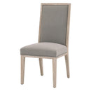 Solid Wood Framed Dining Chairs (2) | Living Essentials Martin
