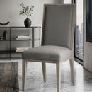 Solid Wood Framed Dining Chairs (2) | Living Essentials Martin